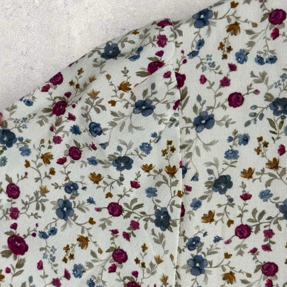 Sezane Ophelia Dress Midi Prairie Size 34 French US 2 Bow Front Fairy Bohemian - Picture 8 of 16